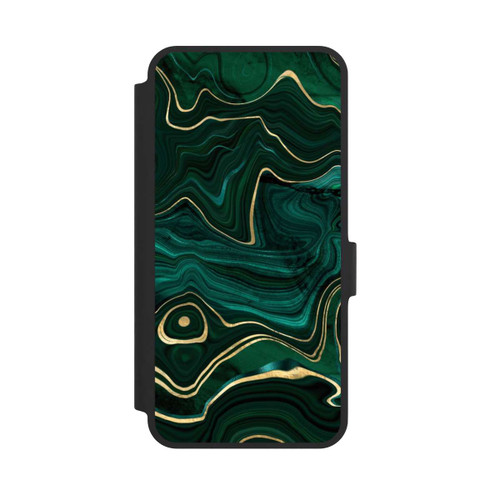 Samsung Galaxy A36 5G NIVOflip Malachit Golddruck