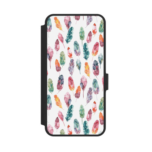 Samsung Galaxy A36 5G NIVOflip Boho Watercolor Feathers