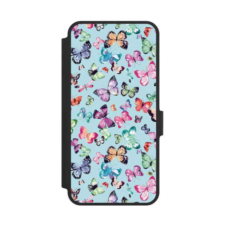 Galaxy A36 5G NIVOflip Schmetterlinge rosa orange blau