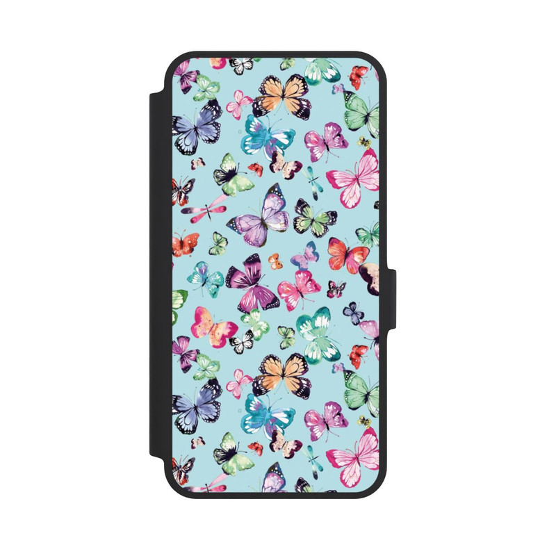 Galaxy A36 5G NIVOflip Butterflies Pink Orange Blue