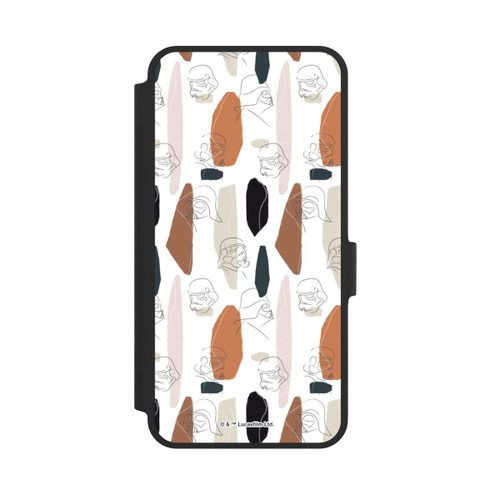 Samsung Galaxy A36 5G NIVOflip Dunkle Seite Line Art