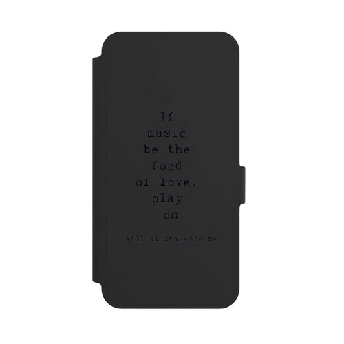 Samsung Galaxy A36 5G NIVOflip Shakespeare Music Food Transparent