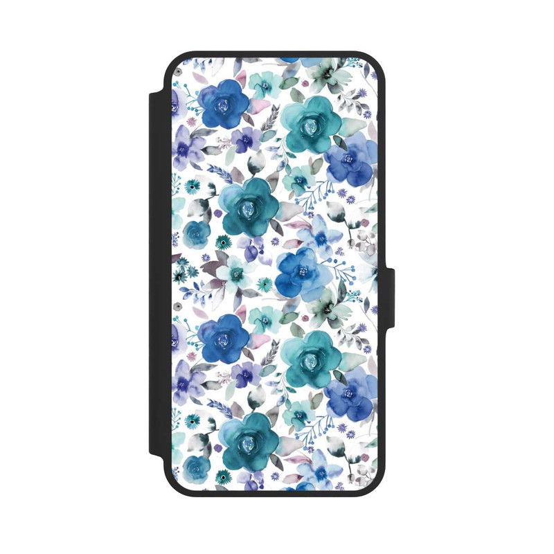 Galaxy A36 5G NIVOflip Winterblumensträuße Blau