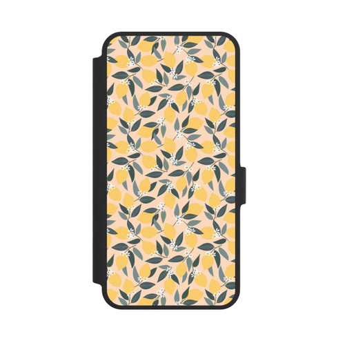 Samsung Galaxy A36 5G NIVOflip Rosa Zitronen-Muster