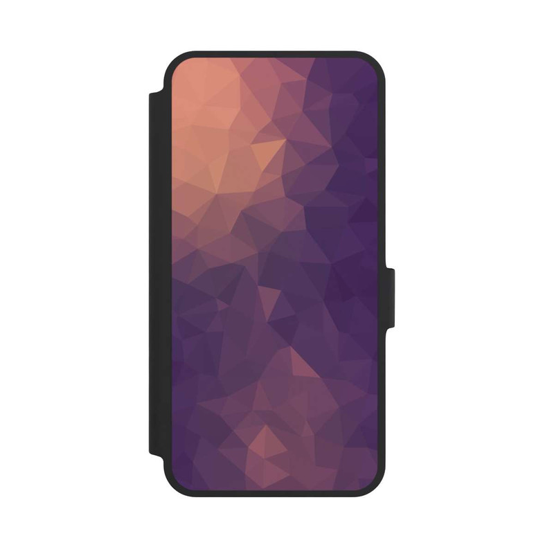 Galaxy A36 5G NIVOflip Polygonal Mosaic Rouge/Violet