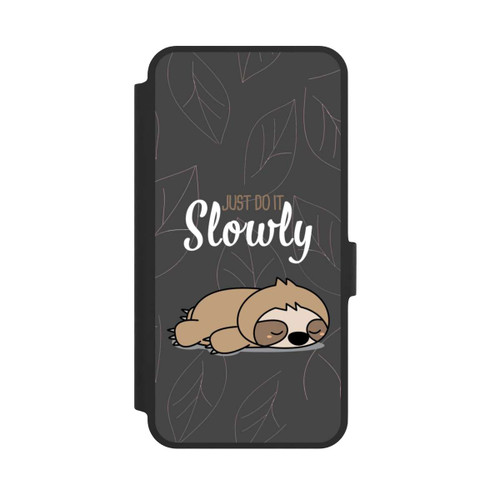Samsung Galaxy A36 5G NIVOflip Just Do It Slowly Sloth Grey