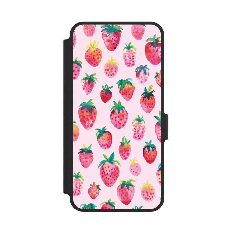 Galaxy A36 5G NIVOflip Aquarell Erdbeeren