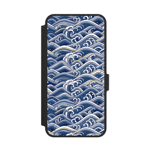 Samsung Galaxy A36 5G NIVOflip Vagues bleues kanagawa