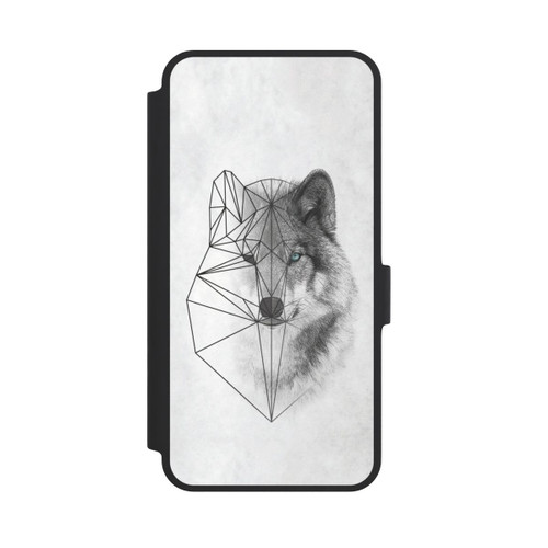 Samsung Galaxy A36 5G NIVOflip Polygonaler Wolf
