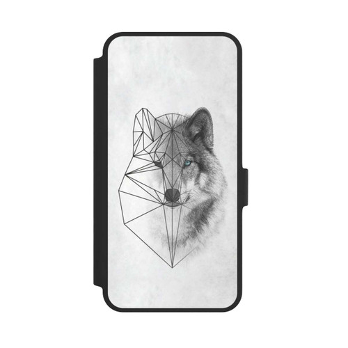 Samsung Galaxy A36 5G NIVOflip Polygonaler Wolf