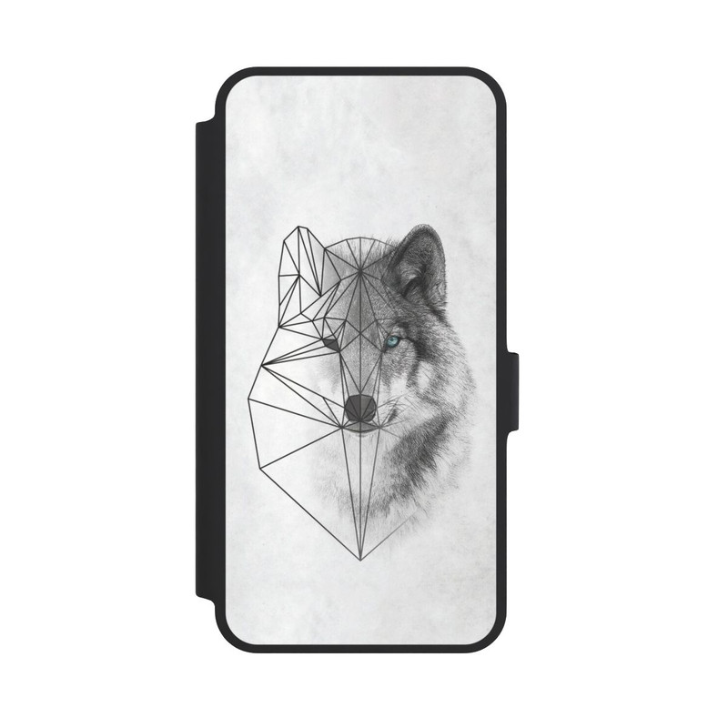 Galaxy A36 5G NIVOflip Polygonaler Wolf