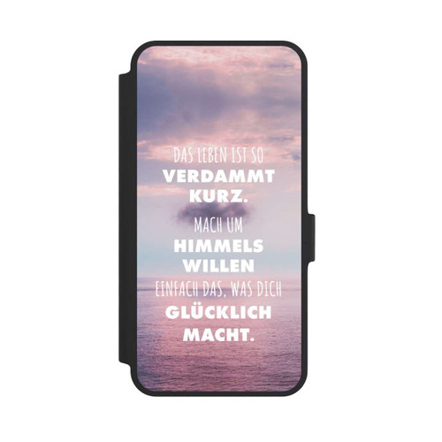 Samsung Galaxy A36 5G NIVOflip Das Leben Ist So Verdammt Kurz