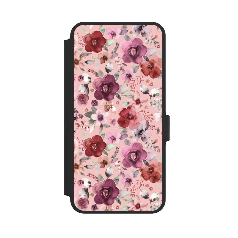 Galaxy A36 5G NIVOflip Üppiger romantischer Blumenstrauß rosa