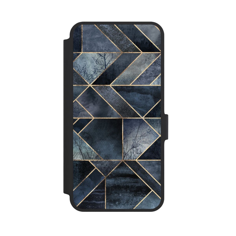Galaxy A36 5G NIVOflip Nature Abstraite Bleu Foncé