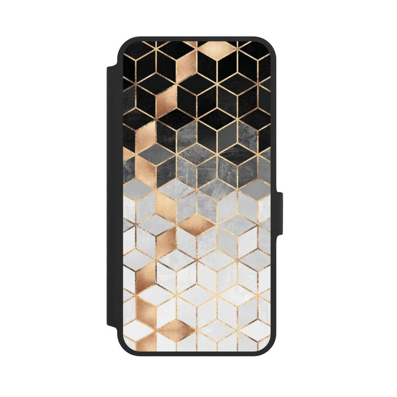 Galaxy A36 5G NIVOflip Würfel dunkel und gold