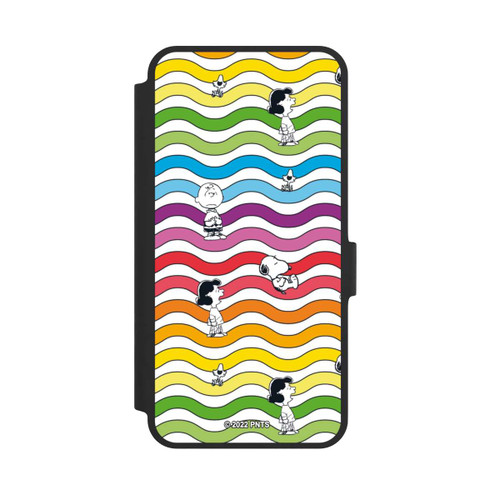 Samsung Galaxy A36 5G NIVOflip Snoopy Pattern Rainbow