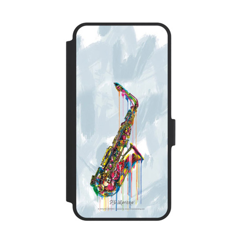 Samsung Galaxy A36 5G NIVOflip Saxophone Art par P.D. Moreno