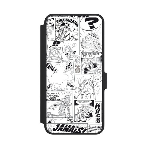 Samsung Galaxy A36 5G NIVOflip Asterix Comic Schwarz und Weiß