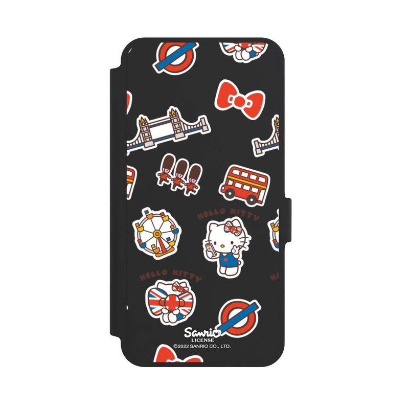 Galaxy A36 5G NIVOflip Hello Kitty Badges de Londres transparents