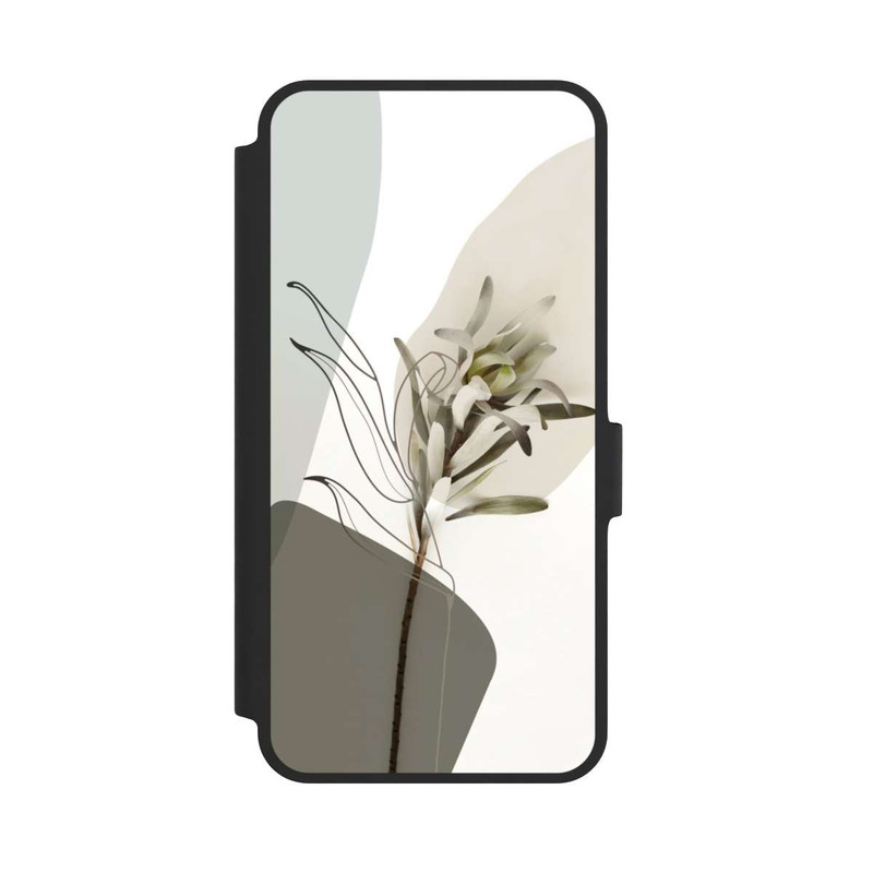 Galaxy A36 5G NIVOflip Boho Line Art Olivgrün