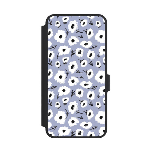 Samsung Galaxy A36 5G NIVOflip Pattern Fleurs Lilas