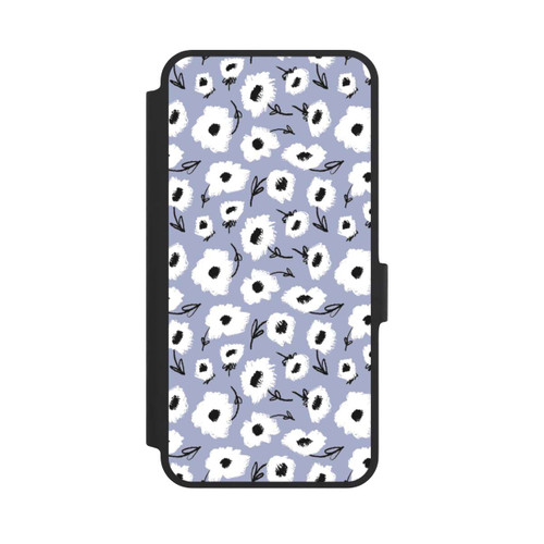 Samsung Galaxy A36 5G NIVOflip Pattern Fleurs Lilas