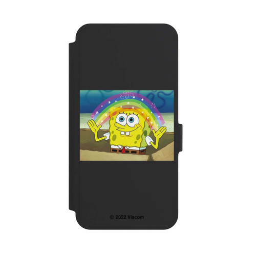 Samsung Galaxy A36 5G NIVOflip Spongebob - Rainbow Meme transparent