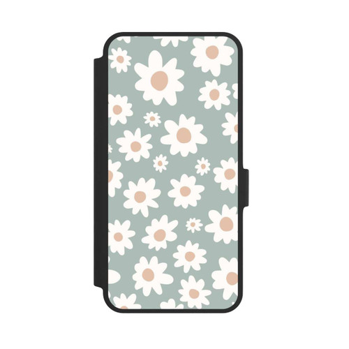 Samsung Galaxy A36 5G NIVOflip Gänseblümchen Muster grün