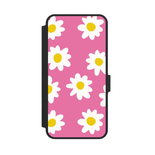 Samsung Galaxy A36 5G NIVOflip Gänseblümchenmuster rosa