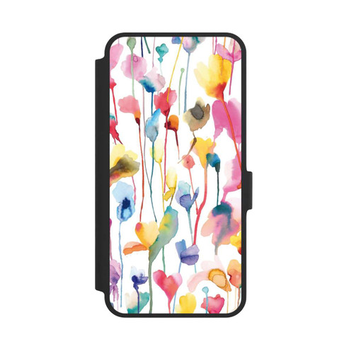 Samsung Galaxy A36 5G NIVOflip Aquarell Wildblumen bunt
