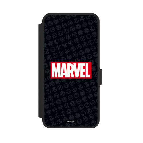 Samsung Galaxy A36 5G NIVOflip Marvel Logo Black Red 