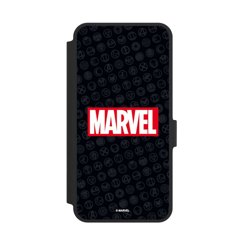 Galaxy A36 5G NIVOflip Marvel Logo Noir Rouge