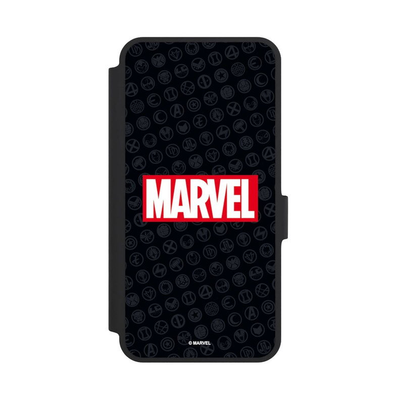 Galaxy A36 5G NIVOflip Marvel Logo Noir Rouge