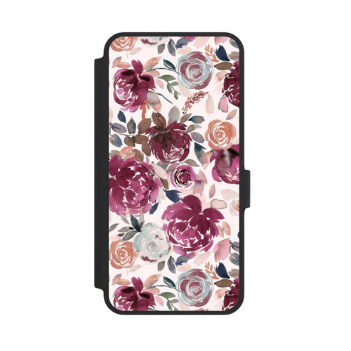 Samsung Galaxy A36 5G NIVOflip Herbstpfingstrosen und Rosen in Rosa