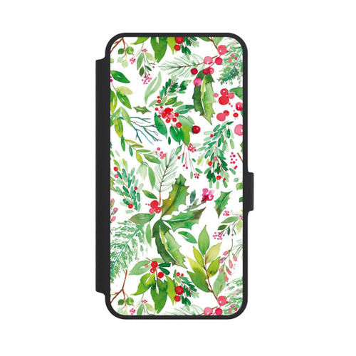 Samsung Galaxy A36 5G NIVOflip Christmas Holly Holiday Nature