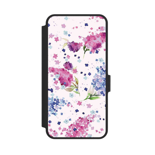 Samsung Galaxy A36 5G NIVOflip Hortensien Lila und Rosa Blumen