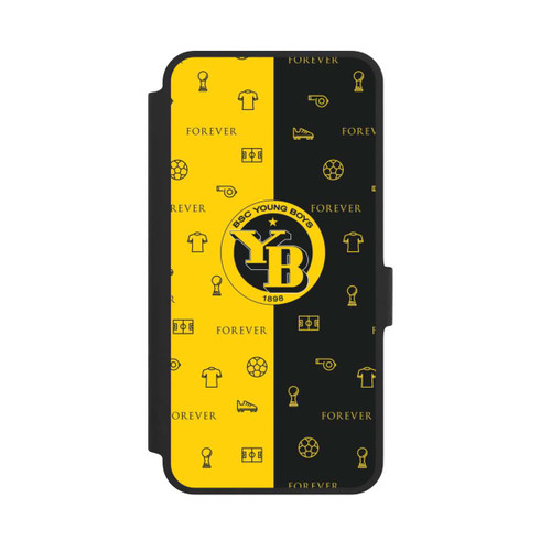 Samsung Galaxy A36 5G NIVOflip BSC YB Gelb Schwarz Muster