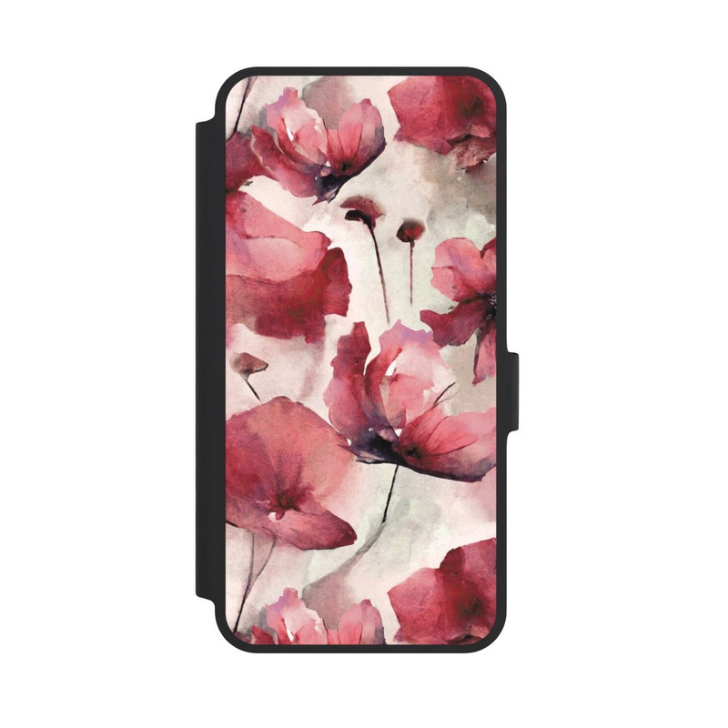 Galaxy A36 5G NIVOflip Wild Poppies Seamless Watercolour with AI