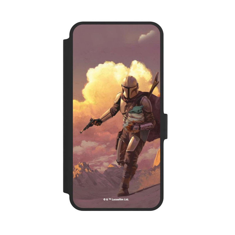 Galaxy A36 5G NIVOflip Der Mandalorianer und Grogu Sonnenguntergang Wolken