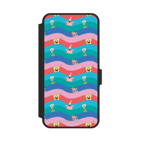Samsung Galaxy A36 5G NIVOflip Spongebob Friends Colorful Waves