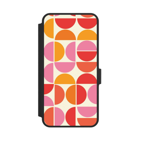 Samsung Galaxy A36 5G NIVOflip Retro Trend Muster Orange