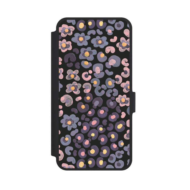 Galaxy A36 5G NIVOflip Peau d'animal avec fleurs