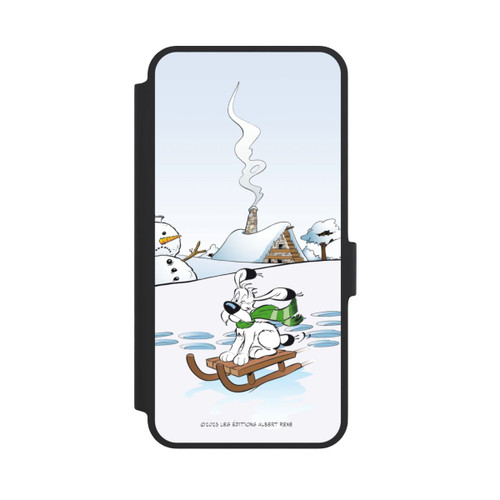 Samsung Galaxy A36 5G NIVOflip Idefix fährt Schlitten