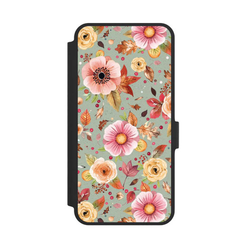 Samsung Galaxy A36 5G NIVOflip Autumn Flowers Soft Green