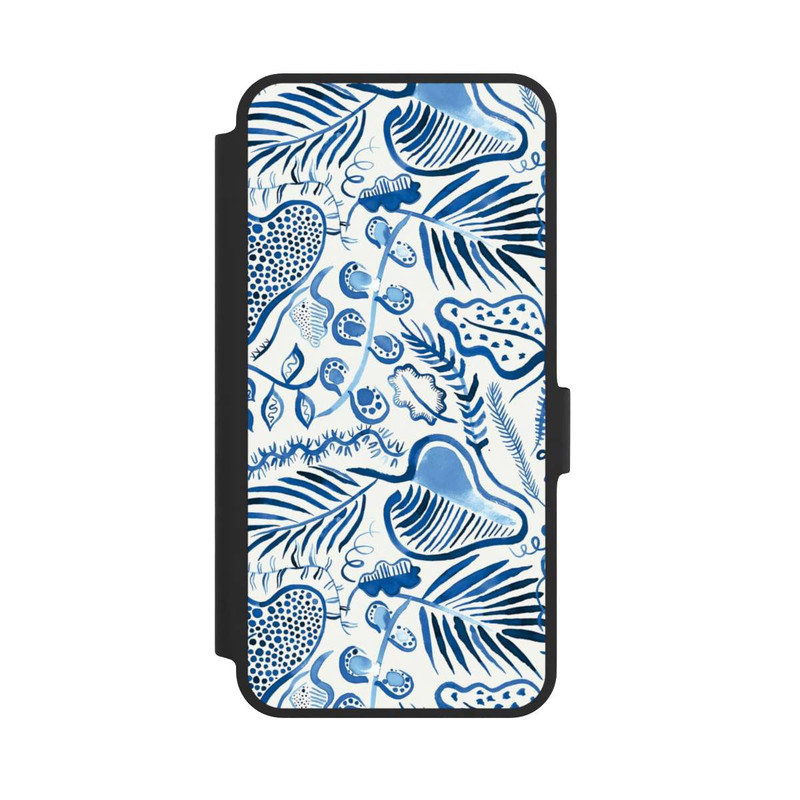 Galaxy A36 5G NIVOflip Tropical Forest Leaves Blue