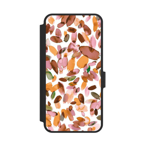 Samsung Galaxy A36 5G NIVOflip Watercolor Petal Stains Orange