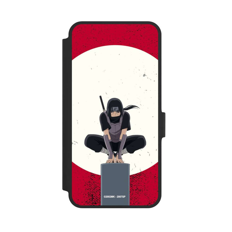 Galaxy A36 5G NIVOflip Itachi Uchiha Symbol Roter Hintergrund