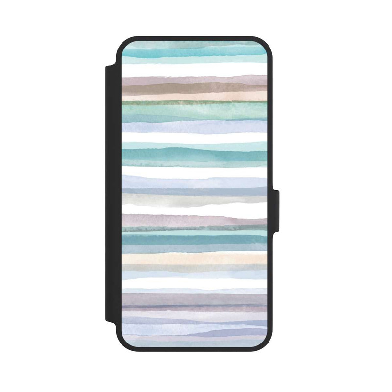 Galaxy A36 5G NIVOflip Pastellfarbene Streifen Blau
