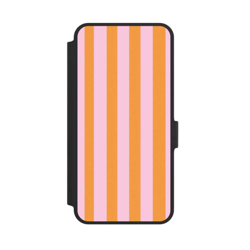 Samsung Galaxy A36 5G NIVOflip Orange Rosa Streifen