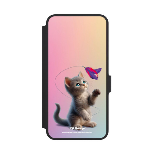 Samsung Galaxy A36 5G NIVOflip Playing Cat with Feather